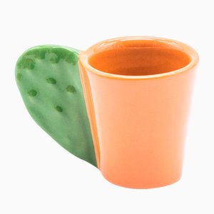 Spinosa Coffee Cup in Orange & Green by Marco Rocco, 2018