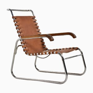 Dutch S35 Lounge Chair by Marcel Breuer for Veha, 1930s