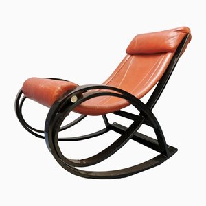 Sgarsulv Rocking Chair by Gae Aulenti for Poltronova
