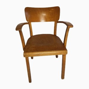 Vintage Armlehnstuhl aus Holz von Thonet