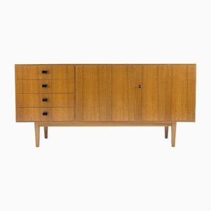 Enfilade Scandinave en Placage de Noyer, 1970s