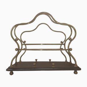 Porte-Revues Antique en Laiton