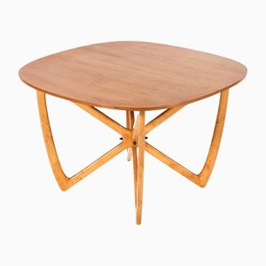 Mesa de centro Mid-Century moderna de teca, 1958