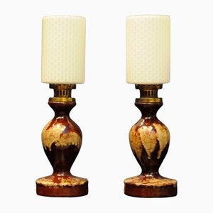 Polish Signed Lamps, 1960s, Set of 2