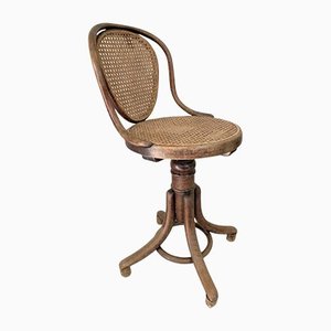 Bentwood and Cane Adjustable Child's Chair