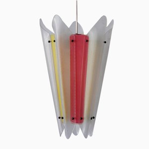 Mid-Century Modern Multi-Colored Pendant Lamp in Acrylic Glass, Germany, 1960s