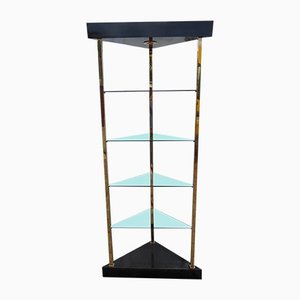 Hollywood Regency Display Shelf from Belgo Chrom