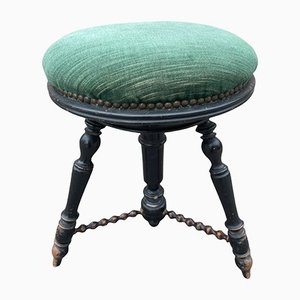 Tabouret de Piano Louis Philippe Antique