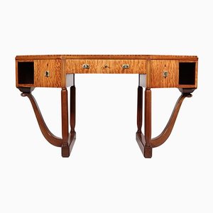 Art Deco French Satinwood Desk by Maurice Dufrene