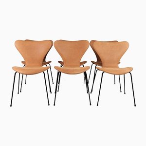 Upholstered 80th Anniversary Series 7 Model 3107 Chairs, Set of 6