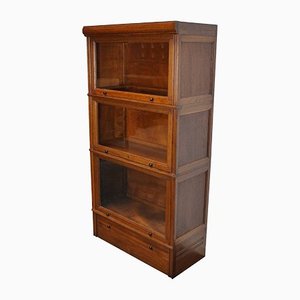 Antique Oak Stacking Bookcase by Macey Globe Wernicke, 1920s