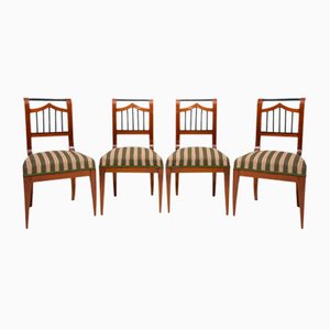 Biedermeier Dining Chairs, Austria-Hungary, 1830s, Set of 4