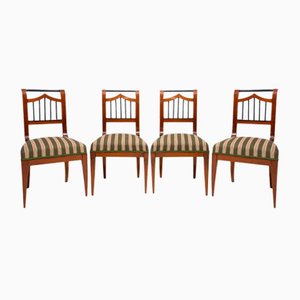 Chaises de Salle à Manger Biedermeier, Autriche-Hongrie, 1830s, Set de 4