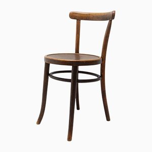 Beech Bentwood Bistro Chair from Thonet, 1920s