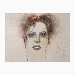 Lis Art, Camouflage, Acryl & Aquarell, 2017