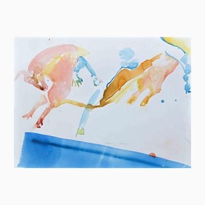 Anastasia Kurakina, Vol en Beauf, Watercolor, 2018