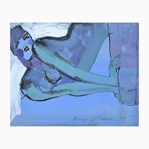Anastasia Kurakina, Who Am I?, Watercolor, 2016