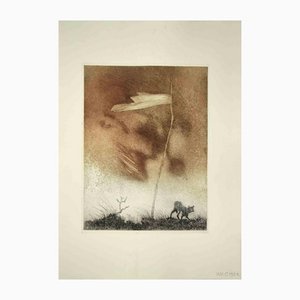 Leo Guida, The Boundary, Etching, 1970s
