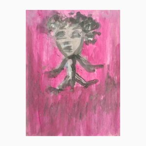 Contempologyc E.M., Fragility, Tempera on Paper, 2020