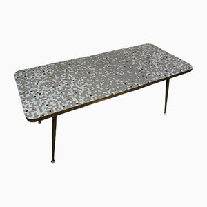 Mesa con tablero de mosaico, años 50