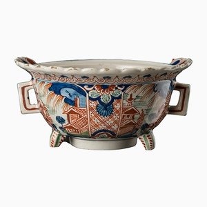 Polychrome Chinoiserie Bowl from Delft