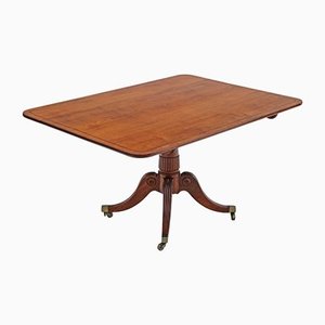Regency Inlaid Mahogany Breakfast Centre Table with Tilt Top, 1825