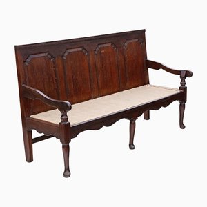 Banc Géorgien en Chêne, 1790s