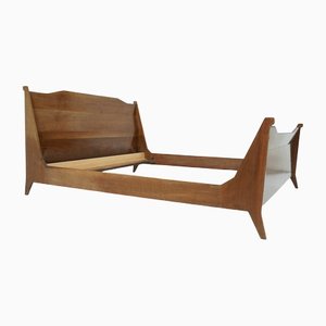 Letto a slitta moderno nello stile di BBPR, Italia, anni '50