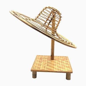 Bamboo Hat Display Stand, Italy, 1970s