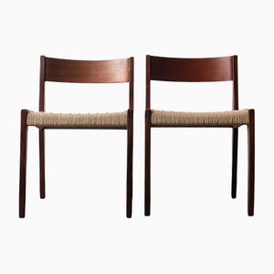 Pia Chairs by Poul Cadovius for Cado, Set of 2