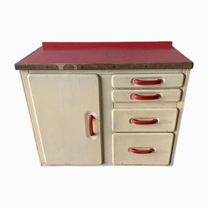 Vintage Free Standing Kitchen Cupboard Cabinet Drawers