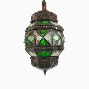 Moroccan Handcrafted Ceiling Lamp, 1980s