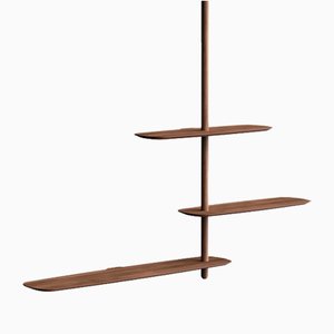 Unica Shelving System in Veneered Walnut, Conf. 5 from Nomon