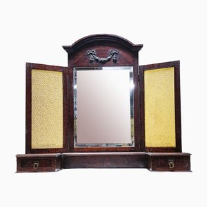 Miroir Vintage avec Deux Portes en Verre de Liberty, Italie