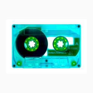 Tape Collection, Ferric 60 (Aqua), Contemporary 2021, Pop Art Color Photograph