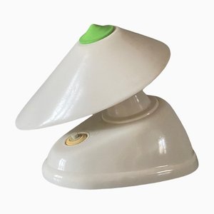 White Czech Bakelite Table Lamp from Elektrosvit