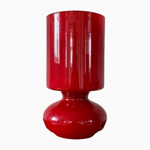 Rote Bords Lampe von Ikea