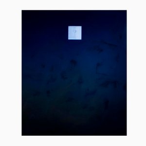 Alex Manea, the Paradox of Hedonism, 2021, Acrylic, Enamel, Lacquer & Solar Print on Canvas
