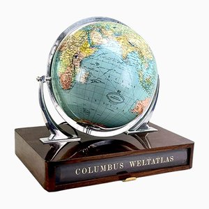 Duo Light Globe with Anniversary Edition World Atlas from Columbus Verlag