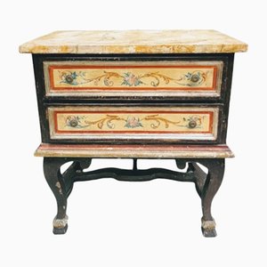 Baroque Style Venetian Commode with Polychrome