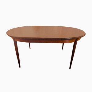 Mid-Century Teak Oval Extendable Dining Table from G-Plan, 1960s