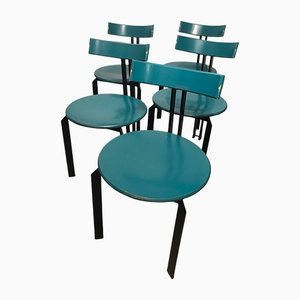 Zeta Chairs by Martin Hasksteen for Harvink, 1980, Set of 5