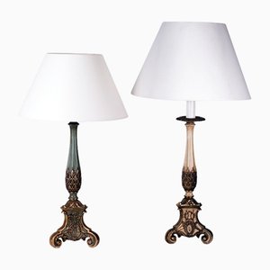 Historic Style Brass Table Lamp