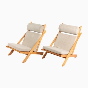 Mid-Century Lounge Chairs by Wegner from Getama, 1960s, Set of 2