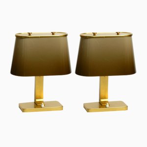 Large Space Age Table Lamps, Italy, 1960s, Set of 2