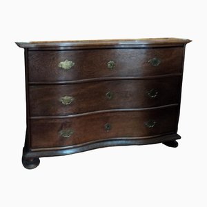 Oak Wood Chest of Drawers