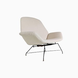 Lotus Lounge Chair by Augusto Bozzi for Saporiti, 1960s