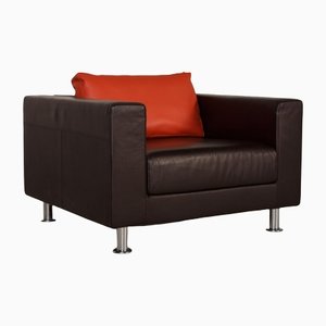 Brown Leather Vitra Armchair from Park