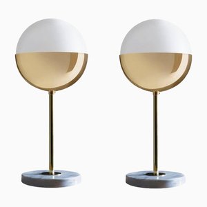 Marble Table Lamp 01 by Magic Circus Editions, Set of 2
