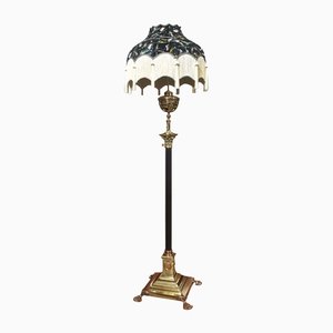 Brass & Copper Standard Floor Lamp